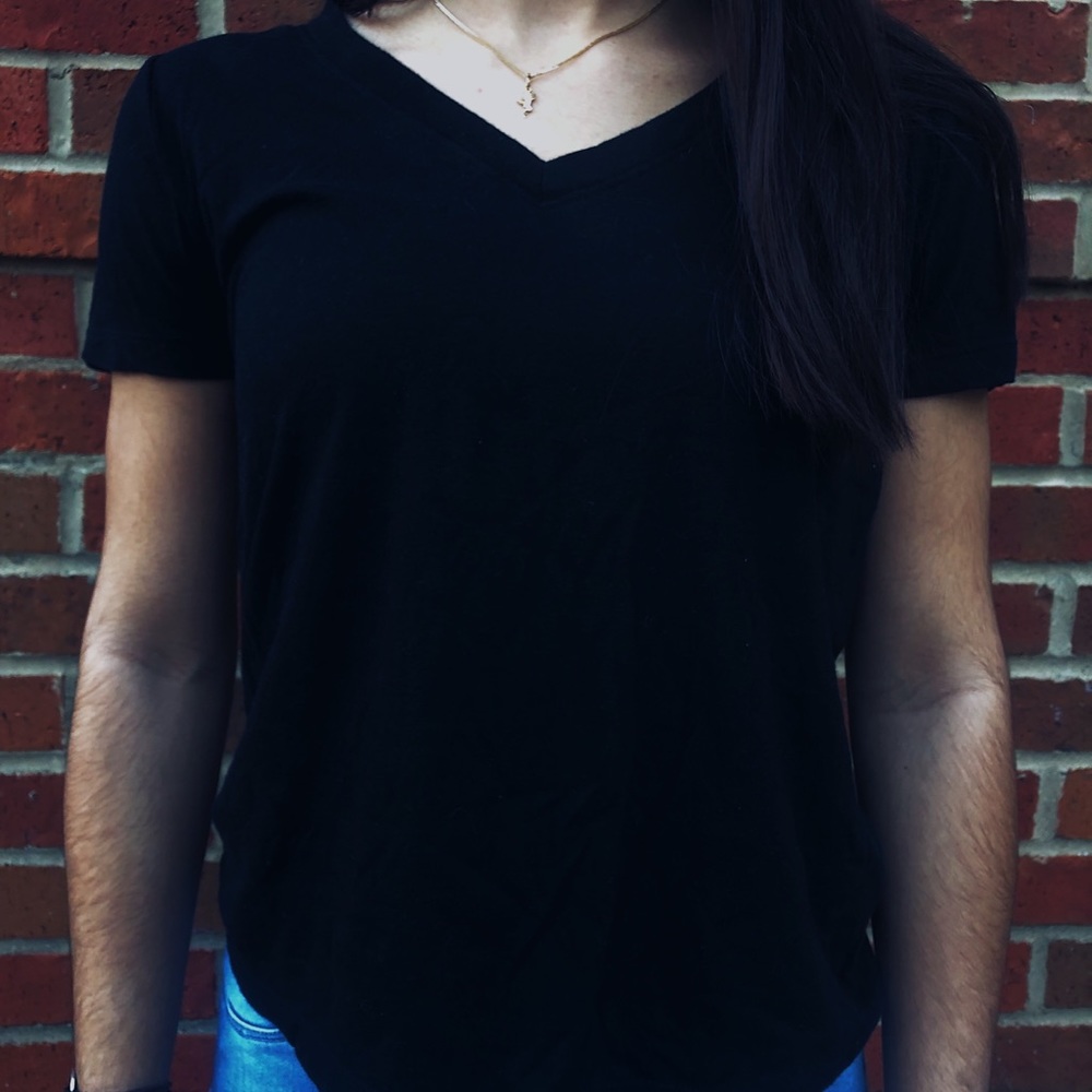 Forever 21 black v-neck